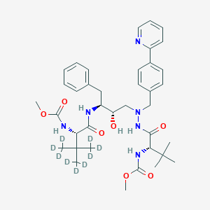 molecular formula C38H52N6O7 B032600 Deuterated Atazanivir-D3-2 CAS No. 1092540-51-6