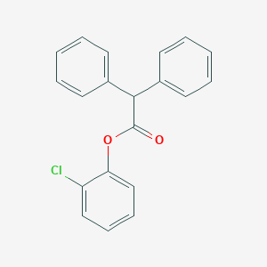 molecular formula C20H15ClO2 B326007 2-Chlorophenyl diphenylacetate 