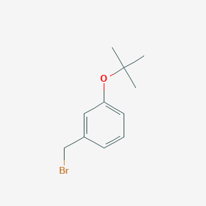 molecular formula C11H15BrO B3260115 1-溴甲基-3-叔丁氧基苯 CAS No. 327184-93-0