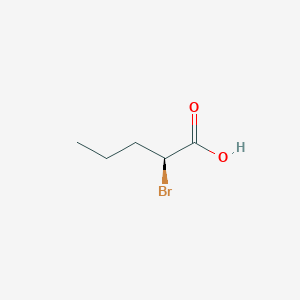 (2S)-2-bromopentanoic acid