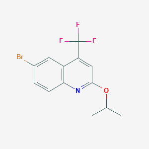 6-Bromo-2-isopropoxy-4-trifluoromethyl-quinoline