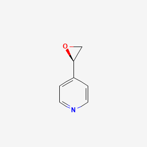 molecular formula C7H7NO B3260307 (S)-4-(oxiran-2-yl)pyridine CAS No. 329281-08-5