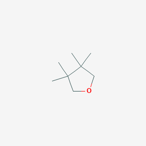 molecular formula C8H16O B3260326 Furan, tetrahydro-3,3,4,4-tetramethyl- CAS No. 32970-38-0