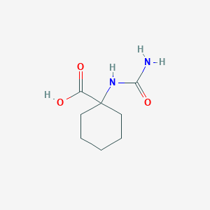 molecular formula C8H14N2O3 B3260331 1-(Carbamoylamino)cyclohexane-1-carboxylic acid CAS No. 32976-23-1