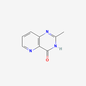 molecular formula C8H7N3O B3260400 2-Methylpyrido[3,2-d]pyrimidin-4(3H)-one CAS No. 3303-26-2