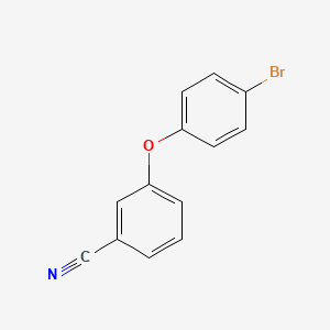 molecular formula C13H8BrNO B3260457 3-(4-Bromophenoxy)benzonitrile CAS No. 330792-97-7