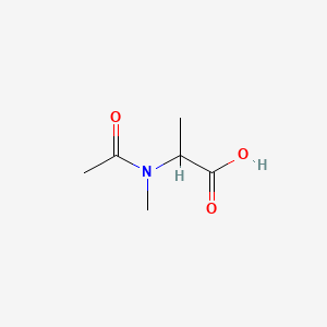 molecular formula C6H11NO3 B3260475 2-(N-Methylacetamido)propanoic acid CAS No. 33099-03-5
