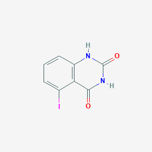molecular formula C8H5IN2O2 B3260497 5-Iodoquinazoline-2,4(1H,3H)-dione CAS No. 33140-34-0