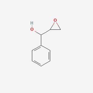 molecular formula C9H10O2 B3260505 1,2-环氧-3-羟基-3-苯基丙烷 CAS No. 33143-44-1