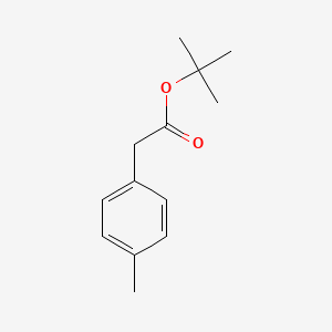 molecular formula C13H18O2 B3260520 对甲苯基乙酸叔丁酯 CAS No. 33155-60-1