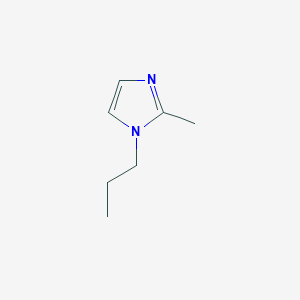 molecular formula C7H12N2 B3260625 1H-Imidazole, 2-methyl-1-propyl CAS No. 33214-18-5