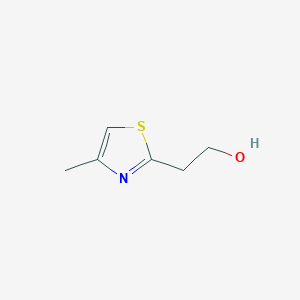 molecular formula C6H9NOS B3260675 2-(4-Methylthiazol-2-yl)ethanol CAS No. 333385-00-5