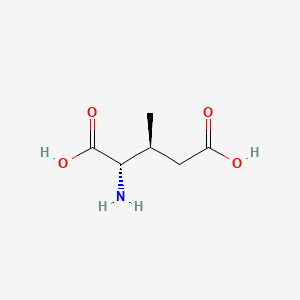 (2S,3S)-2-azanyl-3-methyl-pentanedioic acid
