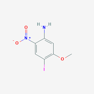 4-Iodo-5-methoxy-2-nitro-phenylamine