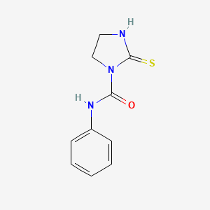 N-Phenyl-2-thioxo-1-imidazolidinecarboxamide