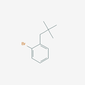 molecular formula C11H15B B3260904 1-Bromo-2-(2,2-dimethylpropyl)benzene CAS No. 33609-76-6