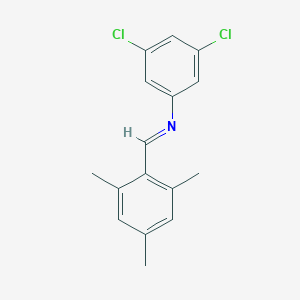 N-(3,5-dichlorophenyl)-N-(mesitylmethylene)amine