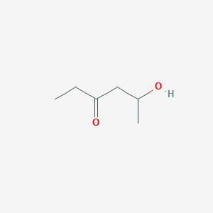 molecular formula C6H12O2 B3260954 5-Hydroxy-3-hexanone CAS No. 33683-44-2