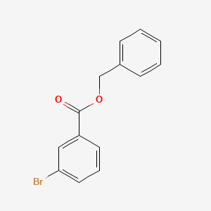 molecular formula C14H11BrO2 B3261104 Benzyl 3-bromobenzoate CAS No. 339094-04-1