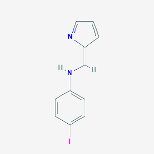 4-iodo-N-[(Z)-pyrrol-2-ylidenemethyl]aniline