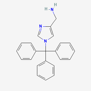 C-(1-TRITYL-1H-IMIDAZOL-4-YL)-METHYLAMINE