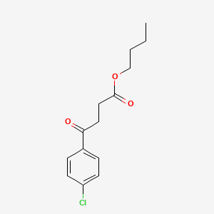 molecular formula C14H17ClO3 B3261233 Butyl 4-(4-chlorophenyl)-4-oxobutanoate CAS No. 340283-98-9