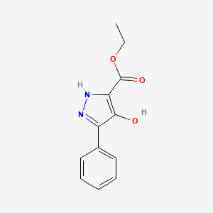 Ethyl 4-hydroxy-5-phenyl-1H-pyrazole-3-carboxylate