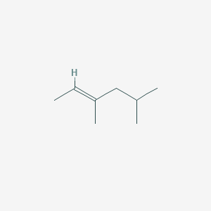 molecular formula C8H16 B3261243 2-Hexene, 3,5-dimethyl- CAS No. 3404-79-3