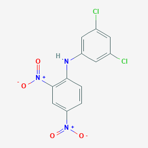 molecular formula C12H7Cl2N3O4 B326129 N-(3,5-dichlorophenyl)-2,4-dinitroaniline 