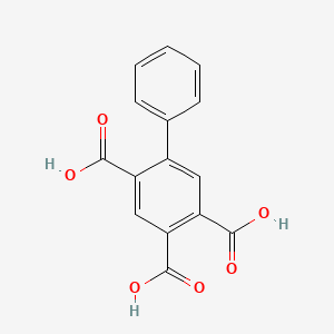 B3261297 5-Phenylbenzene-1,2,4-tricarboxylic acid CAS No. 34196-40-2
