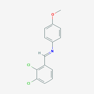 N-(2,3-dichlorobenzylidene)-N-(4-methoxyphenyl)amine