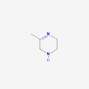 molecular formula C5H10N2 B3261486 5-Methyl-1,2,3,6-tetrahydropyrazine CAS No. 344240-21-7
