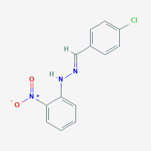 4-Chlorobenzaldehyde {2-nitrophenyl}hydrazone