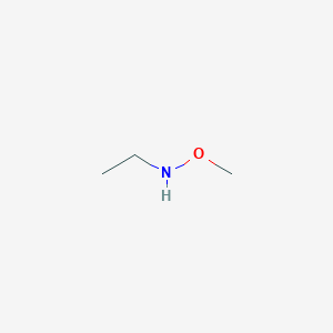 molecular formula C3H9NO B3261552 N-ethyl-O-methylhydroxylamine CAS No. 34451-31-5