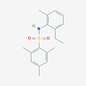 N-(2-ethyl-6-methylphenyl)-2,4,6-trimethylbenzenesulfonamide