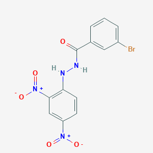 3-bromo-N'-(2,4-dinitrophenyl)benzohydrazide