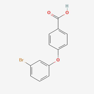 molecular formula C13H9BrO3 B3261723 4-(3-Bromophenoxy)benzoic acid CAS No. 347173-46-0