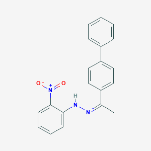 1-[1,1'-Biphenyl]-4-ylethanone {2-nitrophenyl}hydrazone