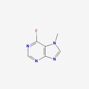 B3261782 6-Fluoro-7-methyl-7H-purine CAS No. 34792-95-5