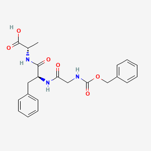 molecular formula C22H25N3O6 B3261792 Z-Gly-Phe-Ala-OH CAS No. 3480-80-6