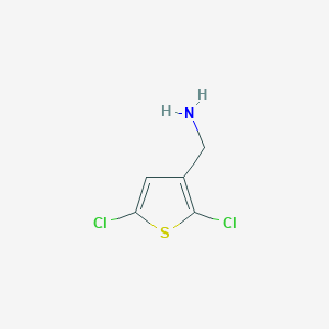 (2,5-Dichlorothiophen-3-yl)methanamine