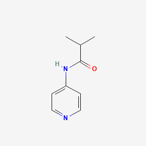 molecular formula C9H12N2O B3261853 2-methyl-N-pyridin-4-ylpropanamide CAS No. 349130-27-4