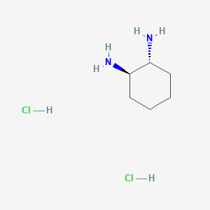 molecular formula C6H16Cl2N2 B3261942 trans-(-)-1,2-Cyclohexanediamine dihydrochloride CAS No. 35018-63-4