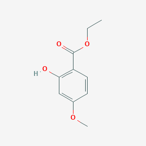 molecular formula C10H12O4 B3261966 Ethyl 2-hydroxy-4-methoxybenzoate CAS No. 35031-00-6