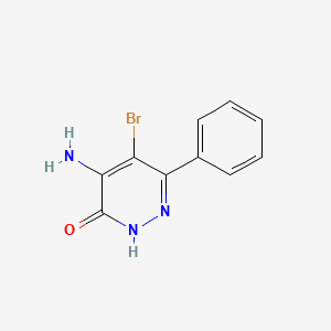 4-Amino-5-bromo-6-phenylpyridazin-3(2H)-one