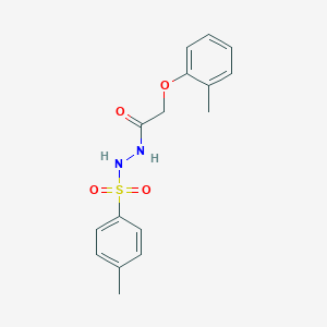 4-methyl-N'-[(2-methylphenoxy)acetyl]benzenesulfonohydrazide