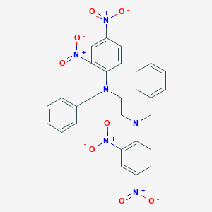 N,N'-dibenzyl-N,N'-bis(2,4-dinitrophenyl)ethane-1,2-diamine