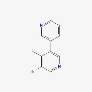 5-Bromo-4-methyl-3,3'-bipyridine