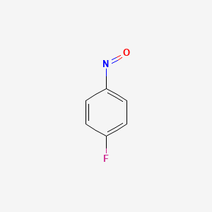 molecular formula C6H4FNO B3262125 1-氟-4-亚硝基苯 CAS No. 352-15-8