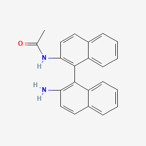 N-[1-(2-aminonaphthalen-1-yl)naphthalen-2-yl]acetamide